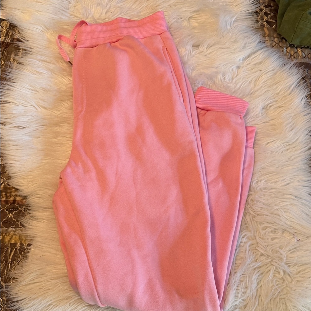 Pink Jogger Sweatpants Size Large